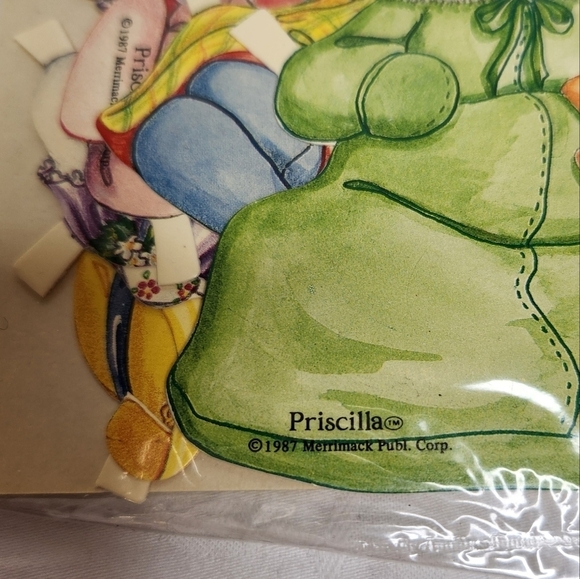 Vintage Cucumber & Friends Baby Priscilla cutout kitty doll - Picture 3 of 5